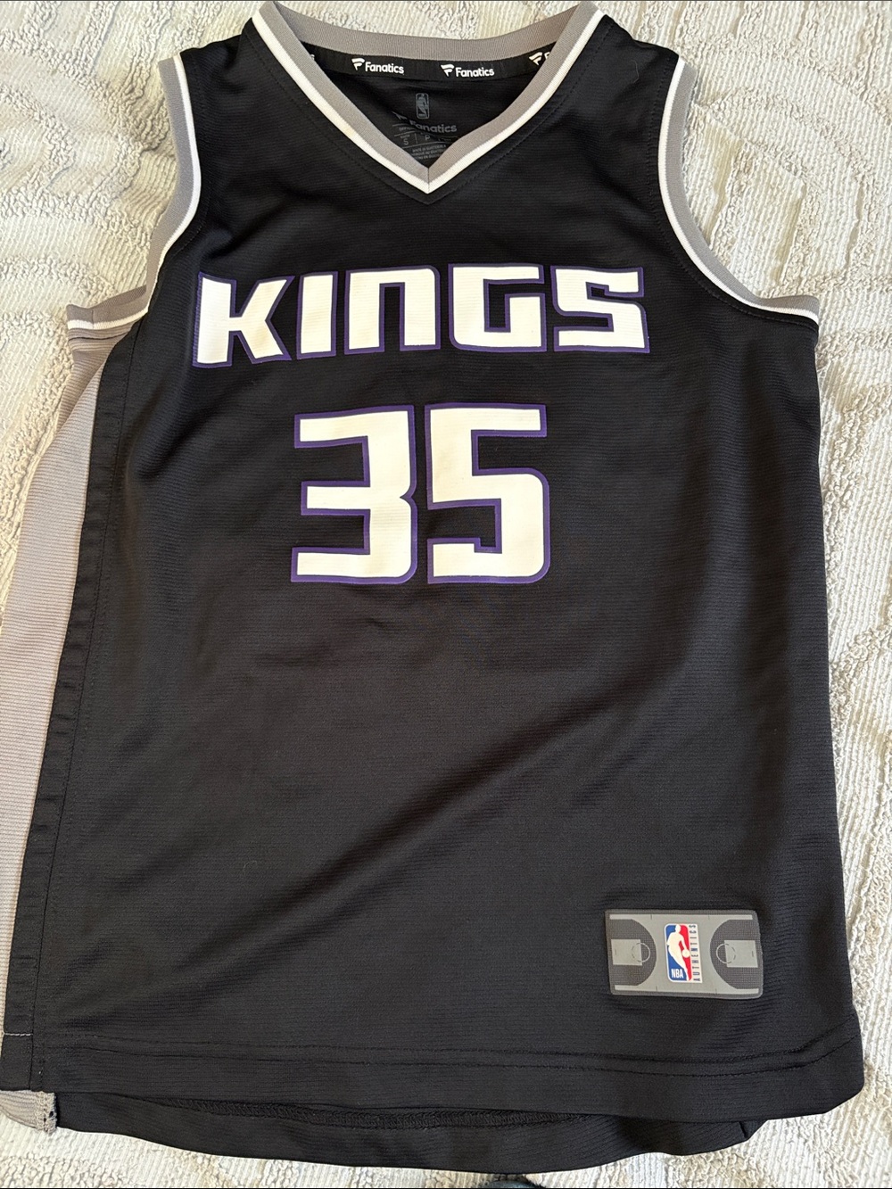 Fanatics Black Kings #35 Basketball Jersey Bagley III